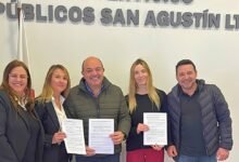 Obra de línea de media tensión en San Agustín, Córdoba