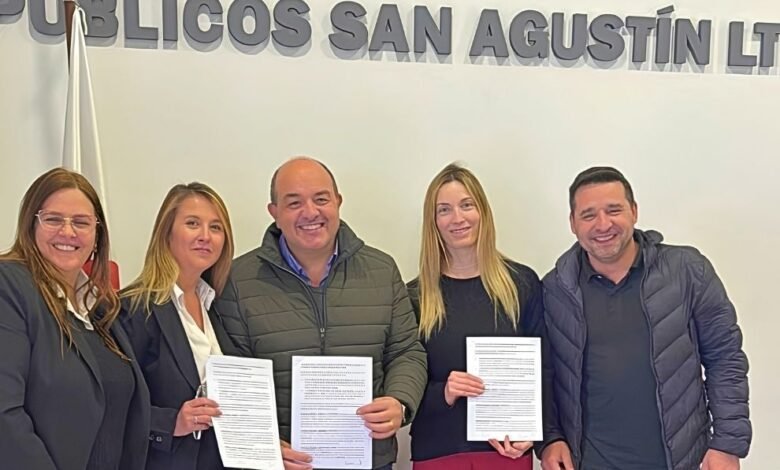 Obra de línea de media tensión en San Agustín, Córdoba