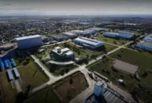 Fachada de Infinito Arena, sede de la Expo Parques Industriales Córdoba 2024