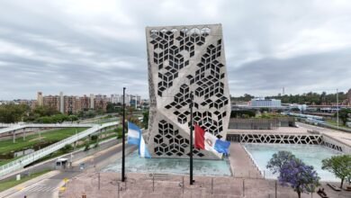 Edificio de la Administración Pública de Córdoba cerrado por el Día de San Jerónimo