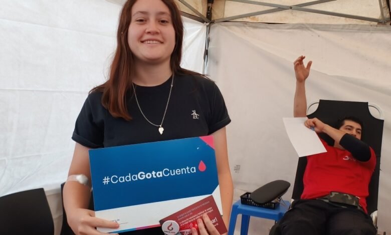 Donantes de sangre en el Cabildo Histórico de Córdoba