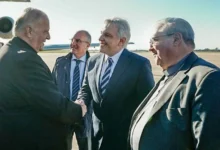 Delegación vaticana inspeccionando los escenarios de la futura visita papal en Córdoba