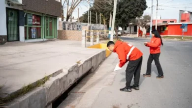 Obras de inspección de desagües en la Municipalidad de Córdoba