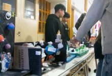 Estudiantes cordobeses presentando sus proyectos científicos en la Feria Provincial de Ciencias