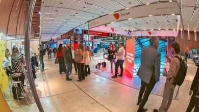 Fachada del recinto Infinito Arena, sede de la Expo Parques Industriales Córdoba 2026