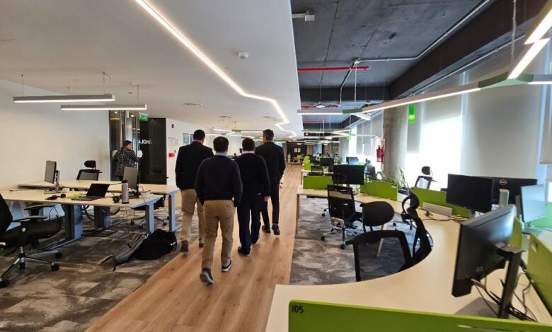 Edificio de Globant en Córdoba, sede de la compañía que se incorpora al Régimen de Economía del Conocimiento