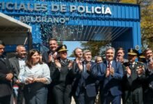 Inauguración de la nueva sede de la Escuela de Suboficiales de Policía en el barrio San Vicente, Córdoba