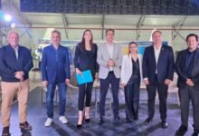 Ministro Fernando Sibilla anunciando el convenio de capacitación en parques industriales de Córdoba