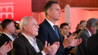Miguel Siciliano hablando en la Jornada de Infraestructura de CAMARCO en Córdoba