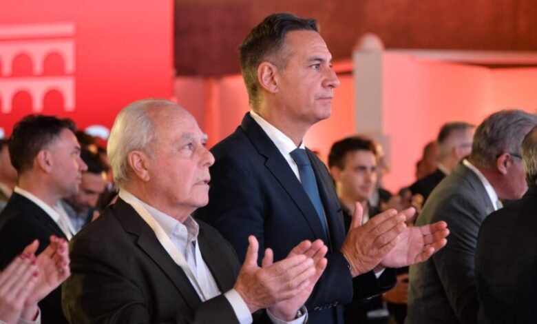 Miguel Siciliano hablando en la Jornada de Infraestructura de CAMARCO en Córdoba