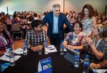 Gobernador Martín Llaryora en el evento Emprende+ 2026