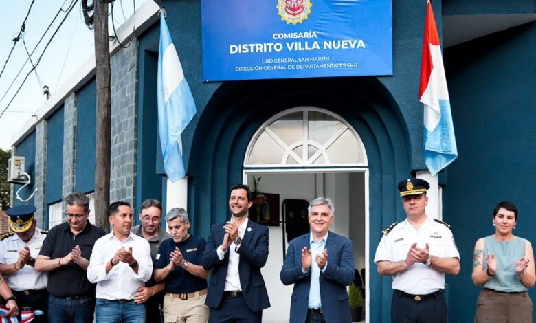 Nueva sede de la comisaría de Villa Nueva en Mitre 991, esquina Marcos Juárez