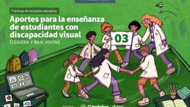 Cuadernillo de orientación para docentes sobre baja visión y ceguera en Córdoba