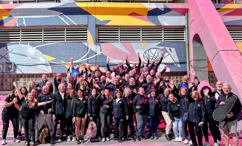 Atletas mayores de Córdoba compitiendo en los Juegos Nacionales de San Juan