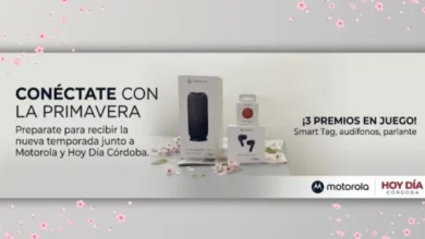 Portada del aniversario 29 años de Hoy Día Córdoba con colores primaverales y la silueta de la ciudad