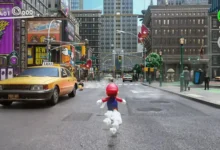 Captura de Super Mario Odyssey con DLSS 5 aplicado a la Nintendo Switch 2