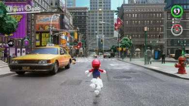 Captura de Super Mario Odyssey con DLSS 5 aplicado a la Nintendo Switch 2