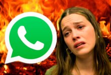 Captura de pantalla de la nueva interfaz de WhatsApp para Android con barra flotante