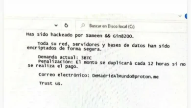 Ilustración de ciberataque que afecta los sistemas de gestión de varios municipios de la región de Punilla