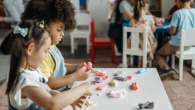 Niños jugando en la guardería de Córdoba