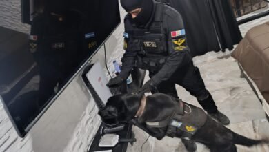 Fuerza Policial Antinarcotráfico realiza allanamiento en la zona de Bouwer