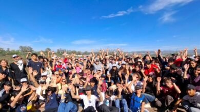Estudiantes en la Reserva Natural San Martín participando en actividades de robótica y astrofísica durante el Campamento de Clubes Estudiantiles 2026
