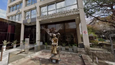 Pantalla del Portal Académico Notarial del Colegio de Escribanos de Córdoba