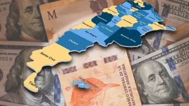 Gráfica de resultados fiscales provinciales de Argentina en 2026, con Córdoba resaltada en verde