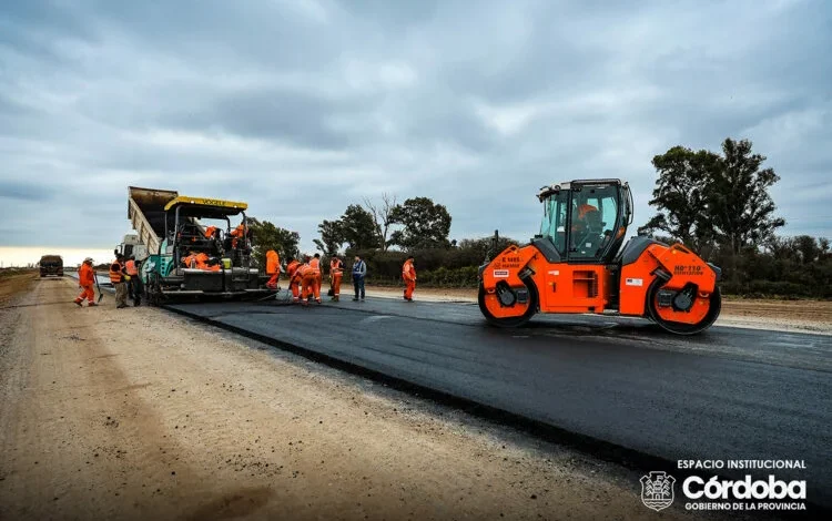 Obras viales en Córdoba que generan más de mil empleos directos e indirectos