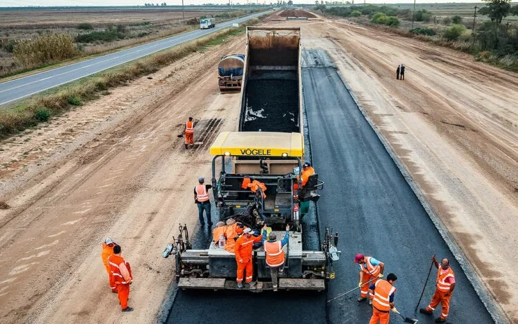 Obra de la Autopista 19 entre Santiago Temple y Los Chañaritos en Córdoba