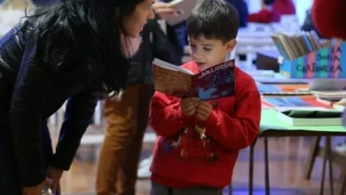Carpa Malicha Leguizamón en la Supermanzana de la Intendencia, sede de la programación infantil de la Feria del Libro Córdoba 2026