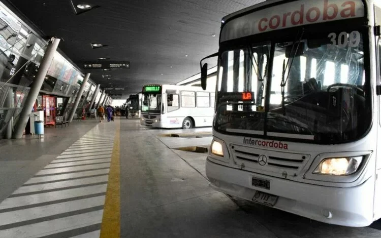 Tarifa interurbana de pasajeros en la provincia de Córdoba, 2026