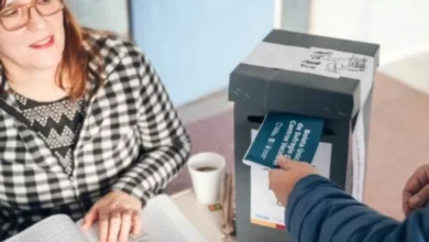 Cartel informativo de la convocatoria a elecciones de Centros Vecinales en Córdoba, diciembre 2026