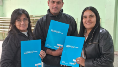 Entrega de resoluciones posesorías a familias de Chancaní y alrededores