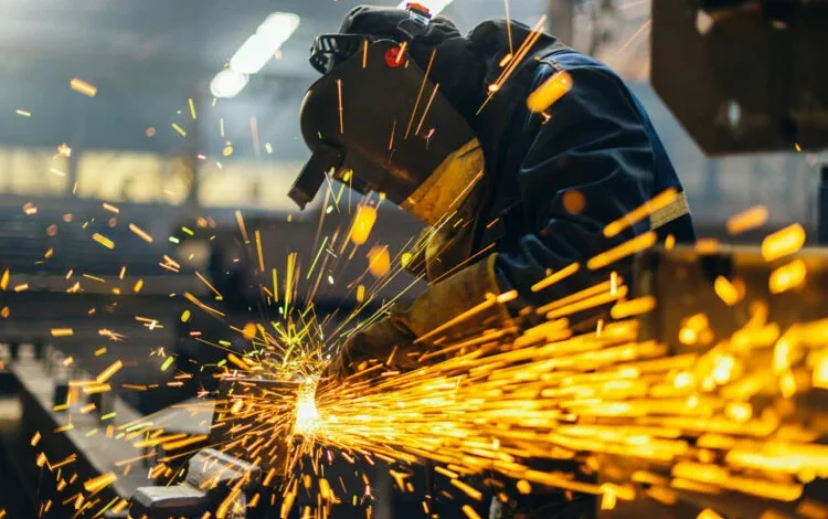Gráfica de la caída de la actividad metalúrgica en Córdoba durante 2026
