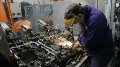 Gráfica del desempeño de la industria de Córdoba en el tercer trimestre de 2026