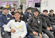 Estudiantes cordobeses en un taller de formación dual