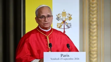 Papa León XIV en la catedral del Vaticano tras su operación torácica