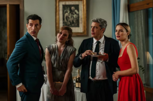 Cartelera del Cine Arte Córdoba con imágenes de los filmes programados