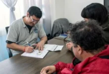 Fachada de la nueva oficina del Registro Civil ubicada dentro del Cementerio San Jerónimo, Córdoba