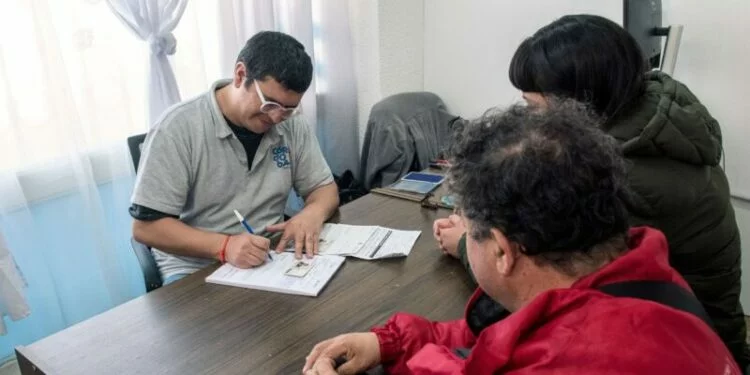 Fachada de la nueva oficina del Registro Civil ubicada dentro del Cementerio San Jerónimo, Córdoba