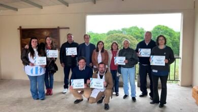 Entrega de fondos del Gobierno de Córdoba a instituciones de Las Albahacas, Villa El Chacay y La Aguada