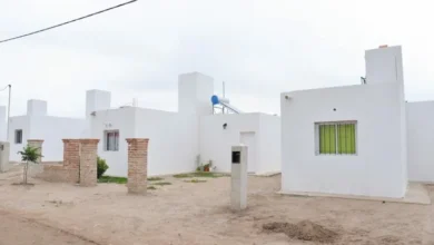 Polideportivo recién inaugurado en el barrio Rosedal de Quilino, Córdoba