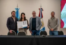 Obra de ampliación de la red de agua potable en el centro de Serrano, Córdoba