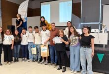 Docentes y estudiantes en el Instituto Superior de Estudios Pedagógicos de Córdoba durante el tercer encuentro regional de Educación Sexual Integral