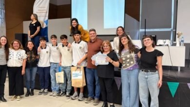 Docentes y estudiantes en el Instituto Superior de Estudios Pedagógicos de Córdoba durante el tercer encuentro regional de Educación Sexual Integral