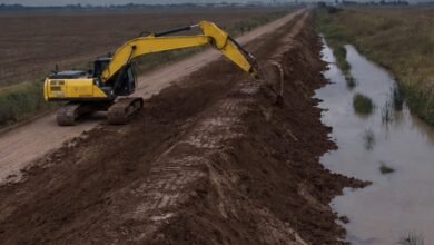 Obras de enarenado y mejora de drenaje en caminos rurales de Córdoba