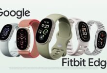Fitbit Edge, la nueva pulsera de actividad de Google, mostrada en detalle