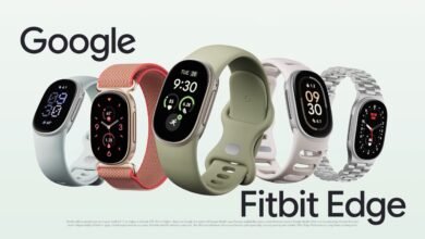 Fitbit Edge, la nueva pulsera de actividad de Google, mostrada en detalle