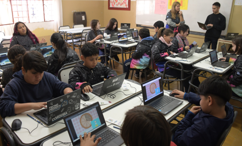 Estudiantes cordobeses compitiendo en la Olimpiada Matific 2026